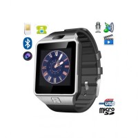 Montre téléphone connectée compatible android & ios sport carte sim homme noir