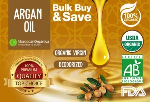 Organic argan Oil certified organic prickly pear seed Oil certified Moroccan Black soap...