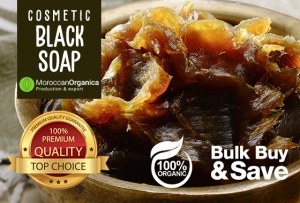 Organic argan Oil certified organic prickly pear seed Oil certified Moroccan Black soap...