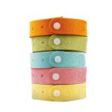 MOSQUITOBAND : Lot de 10 Bracelets Anti-Moustiques avec Citronnelle - Couleurs aléatoires