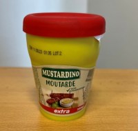 Moutarde forte 200g - Pot plastique en stock