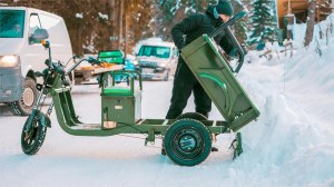 KIREST Fournisseur Scooter Triporteur Tricycle Cargoo500 électrique multifonctions