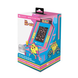 Mini Borne d'Arcade Ms. PAC-MAN™ Console Portable Retrogaming