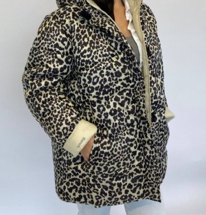 050027 Vestes réversibles à imprimé léopard pour femmes par Bench