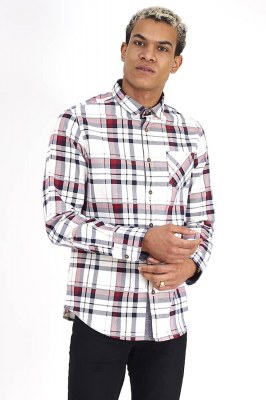 CHEMISE CARREAUX FLANELLE POUR HOMME