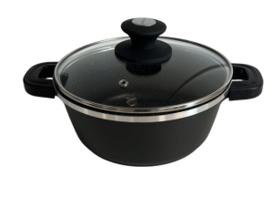 Faitout, revêtement Greblon C2+ en "marbre" Mettmann Professionnel