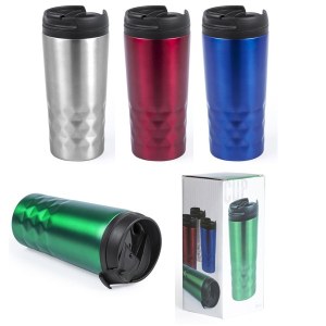 Mug "Dritox" en Acier Inoxydable - Objet publicitaire AVEC ou SANS logo - Cadeau client...