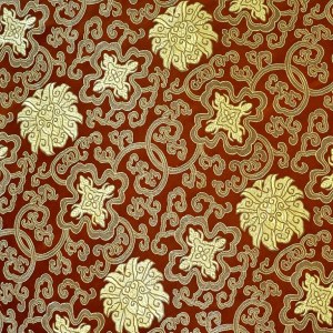 Tissu de brocart au broderie fine - Vente tissus en gros ou moyen quantité (G254)