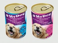 Aliment pour chien Au boeuf ou à la volaille