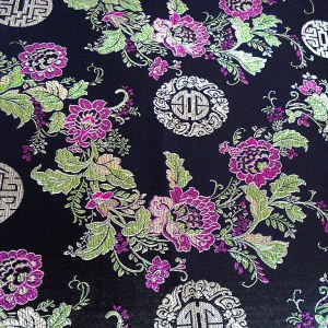 Tissu de brocart au broderie fine - Vente tissus en gros ou moyen quantité (G90)