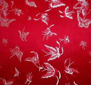 Tissu de brocart au broderie fine - Vente tissus en gros ou moyen quantité (G83)