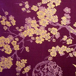 Tissu de brocart au broderie fine - Vente tissus en gros ou moyen quantité (G239)