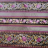 Tissu de brocart au broderie fine - Vente tissus en gros ou moyen quantité (G46)