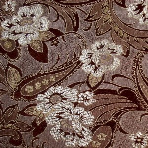 Tissu de brocart au broderie fine - Vente tissus en gros ou moyen quantité (G47)