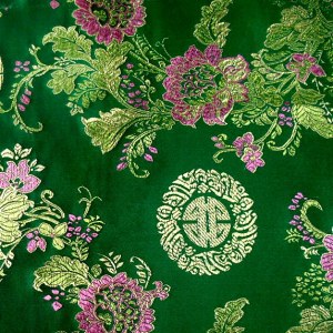 Tissu de brocart au broderie fine - Vente tissus en gros ou moyen quantité (G41)