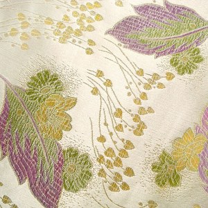 Tissu de brocart au broderie fine - Vente tissus en gros ou moyen quantité (G241)