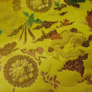 Tissu de brocart au broderie fine - Vente tissus en gros ou moyen quantité (G44)