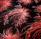 Tissu de brocart au broderie fine - Vente tissus en gros ou moyen quantité (G84)