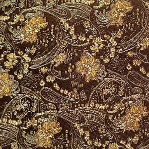 Tissu de brocart au broderie fine - Vente tissus en gros ou moyen quantité (G59)