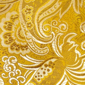 Tissu de brocart au broderie fine - Vente tissus en gros ou moyen quantité (G62)