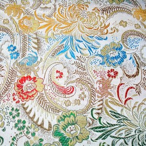 Tissu de brocart au broderie fine - Vente tissus en gros ou moyen quantité (G49)