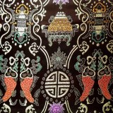 Tissu de brocart au broderie fine - Vente tissus en gros ou moyen quantité (G56)