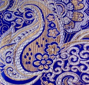 Tissu de brocart au broderie fine - Vente tissus en gros ou moyen quantité (G27)