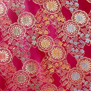 Tissu de brocart au broderie fine - Vente tissus en gros ou moyen quantité (G40)