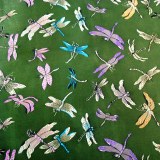 Tissu de brocart au broderie fine - Vente tissus en gros ou moyen quantité (G78)