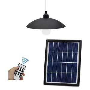 Plafonnier Solaire avec ampoule - Série ILLUMINE - Rendu lumineux 50 Watts - Double cou...