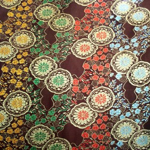 Tissu de brocart au broderie fine - Vente tissus en gros ou moyen quantité (G249)