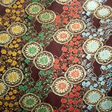 Tissu de brocart au broderie fine - Vente tissus en gros ou moyen quantité (G249)