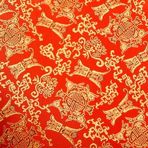 Tissu de brocart au broderie fine - Vente tissus en gros ou moyen quantité (G248)