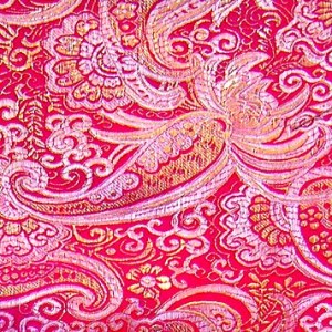 Tissu de brocart au broderie fine - Vente tissus en gros ou moyen quantité (G004)