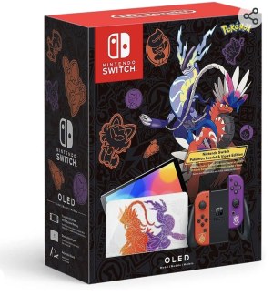 NINTENDO SWITCH OLED POKEMON SCARLET VIOLET SPECIAL EDITION