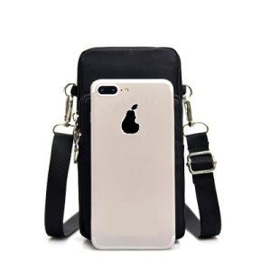 Sac bandoulière et brassard pour Smartphone, Passeport, porte monnaie.  Brassard idéal...