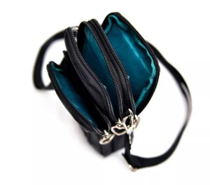 Sac bandoulière et brassard pour Smartphone, Passeport, porte monnaie.  Brassard idéal...