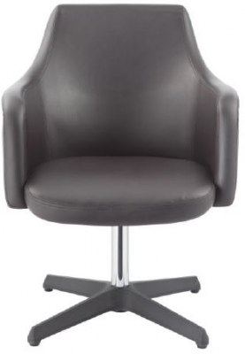Fauteuil en aluminium et rembourré,