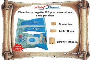 Parfum ,lingettes Baby ,Dentifrice Sensitive