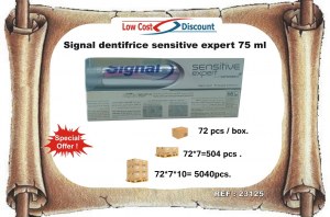 Parfum ,lingettes Baby ,Dentifrice Sensitive