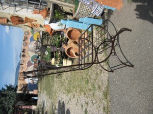 Déstockage chaise en fer forgé de fabrication artisanale