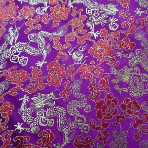 Tissu de brocart au broderie fine - Vente tissus en gros ou moyen quantité (G68)