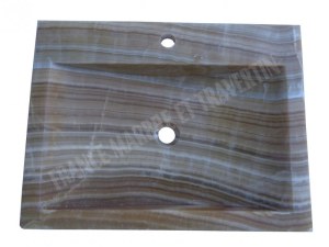 Onyx Miel Évier 60x45 cm