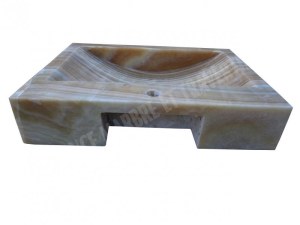 Onyx Miel Évier 60x45 cm