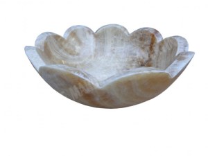 Onyx Miel Vasque Modèle Bol Fleur