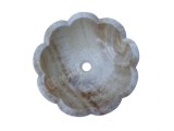 Onyx Miel Vasque Modèle Bol Fleur