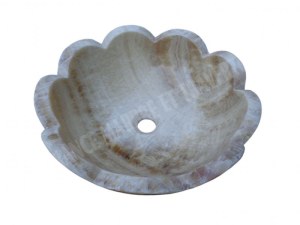 Onyx Miel Vasque Modèle Bol Fleur