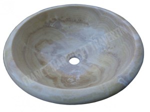 Onyx Miel Vasque Modèle Encastrer