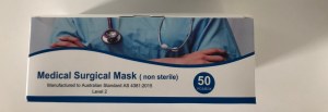Masque chirurgical Type II selon DIN EN 14683