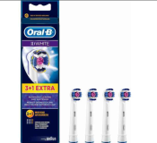 Oral-B Pack de 4 Brossettes 3D White EB18